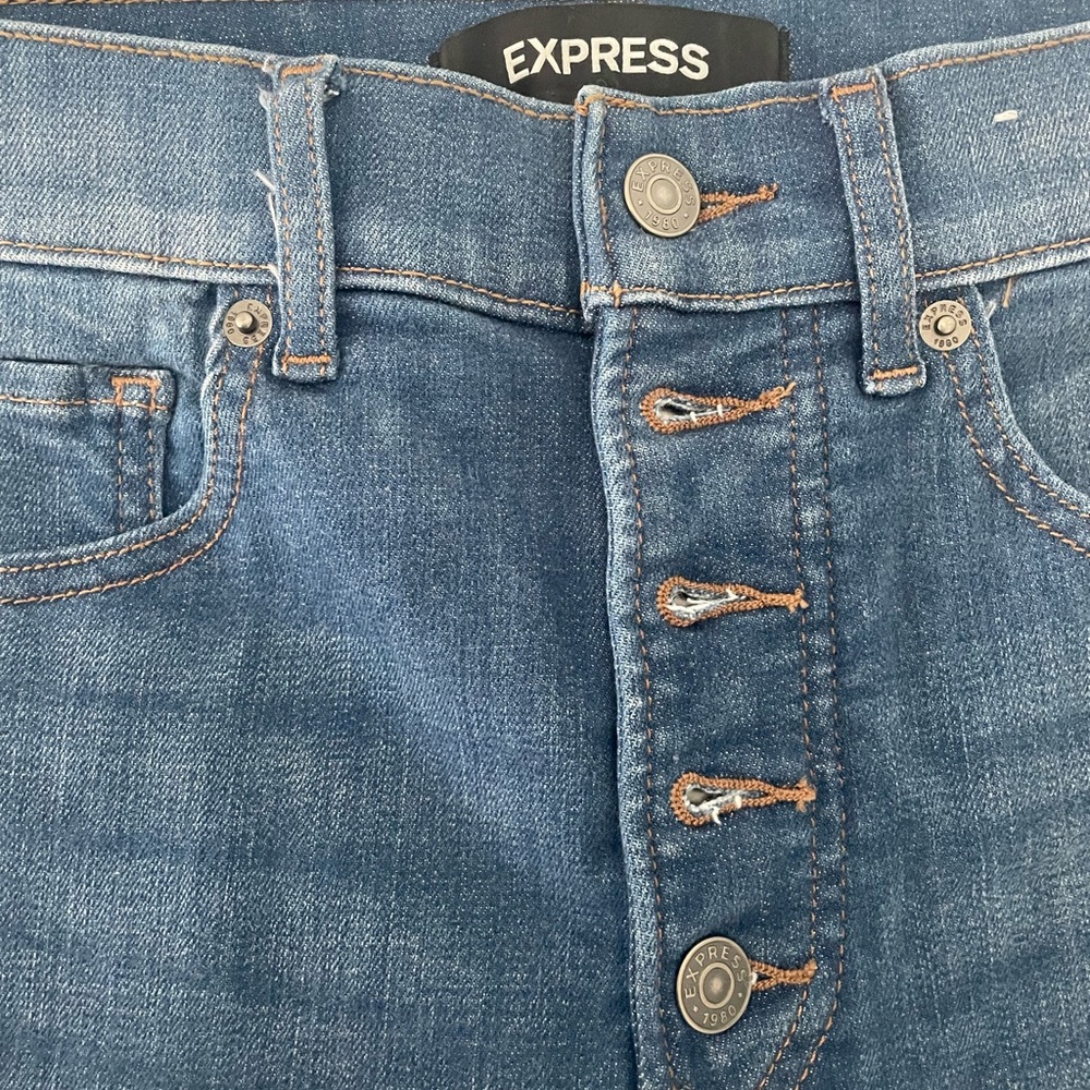 Express Button Down Denim - image 2